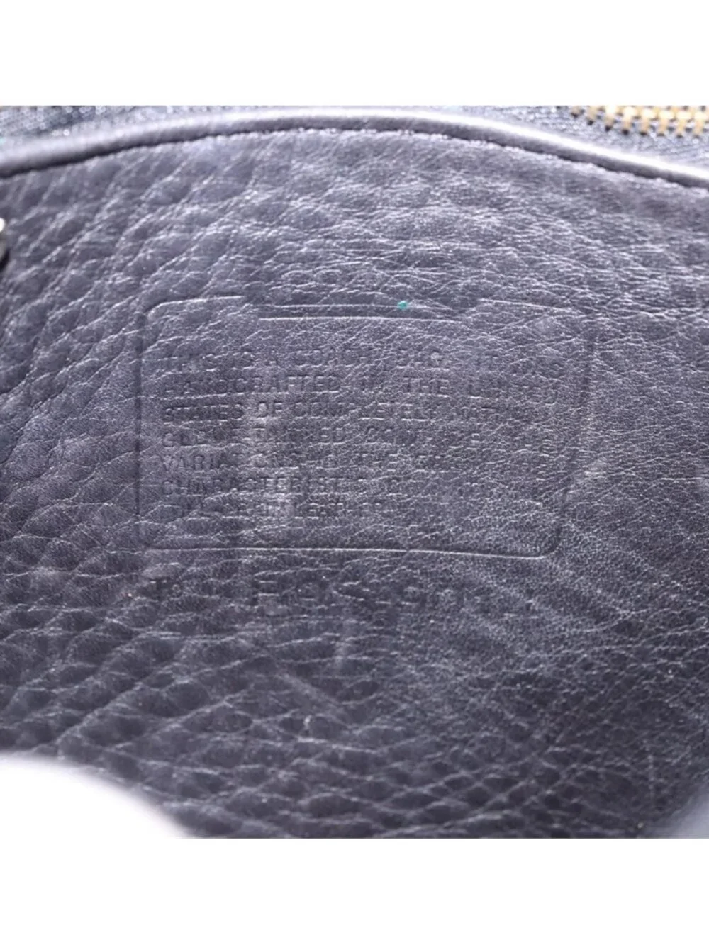 Authentic Coach Shoulder Bag Suede Black Gold